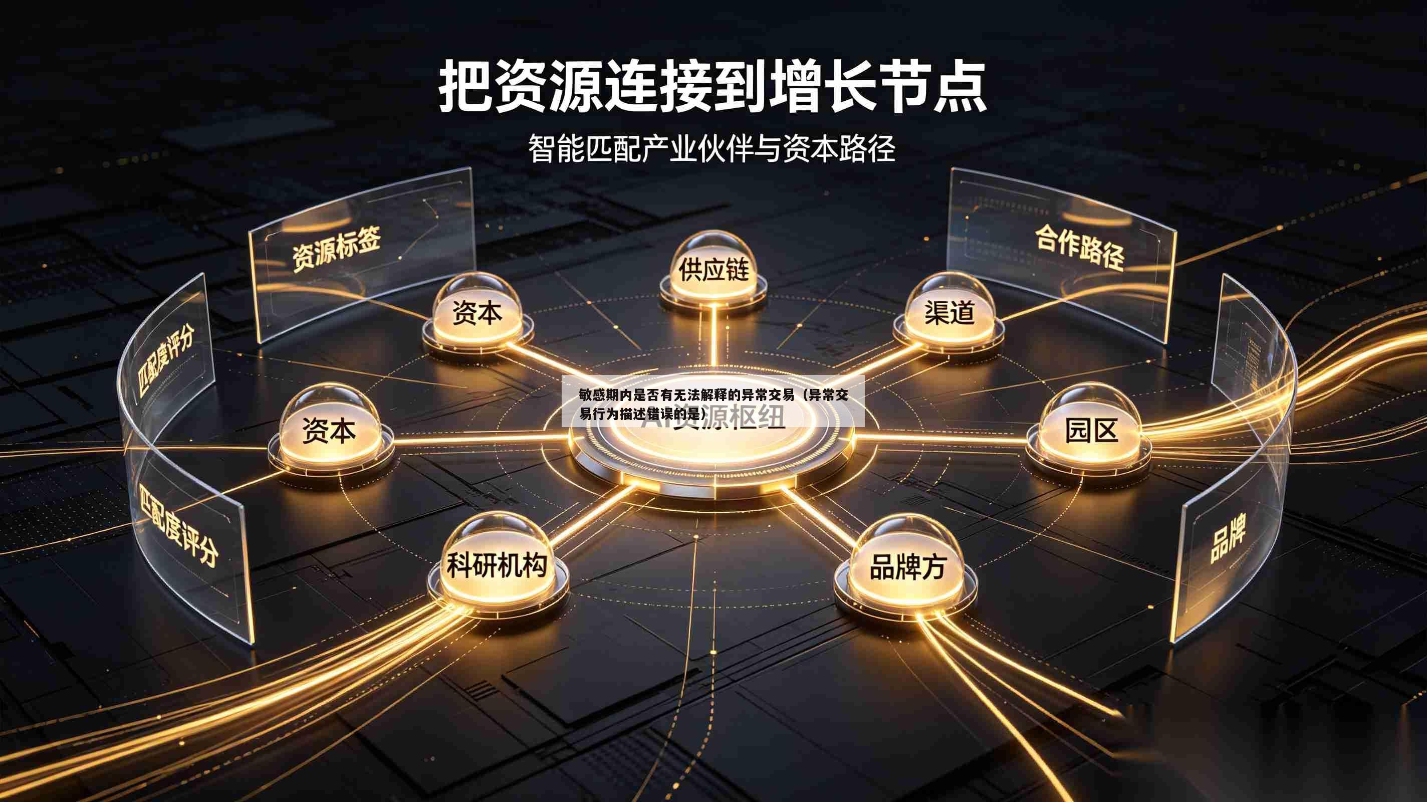 敏感期内是否有无法解释的异常交易(异常交易行为描述错误的是)-第1张图片-深圳中创商业咨询 敏感期内是否有无法解释的异常交易(异常交易行为描述错误的是)-第1张图片-深圳中创商业咨询